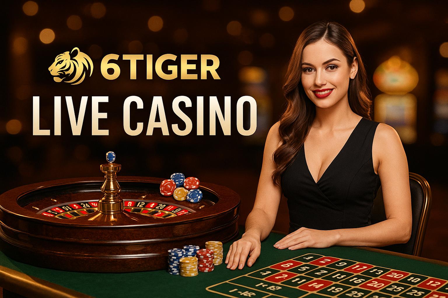 O 6TIGER Live Casino lança promoções regularmente