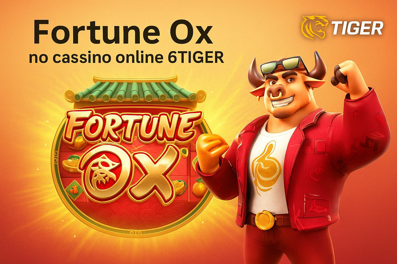 Fortune Ox no 6TIGER - Aposte Agora e Reivindique Seus Ganhos