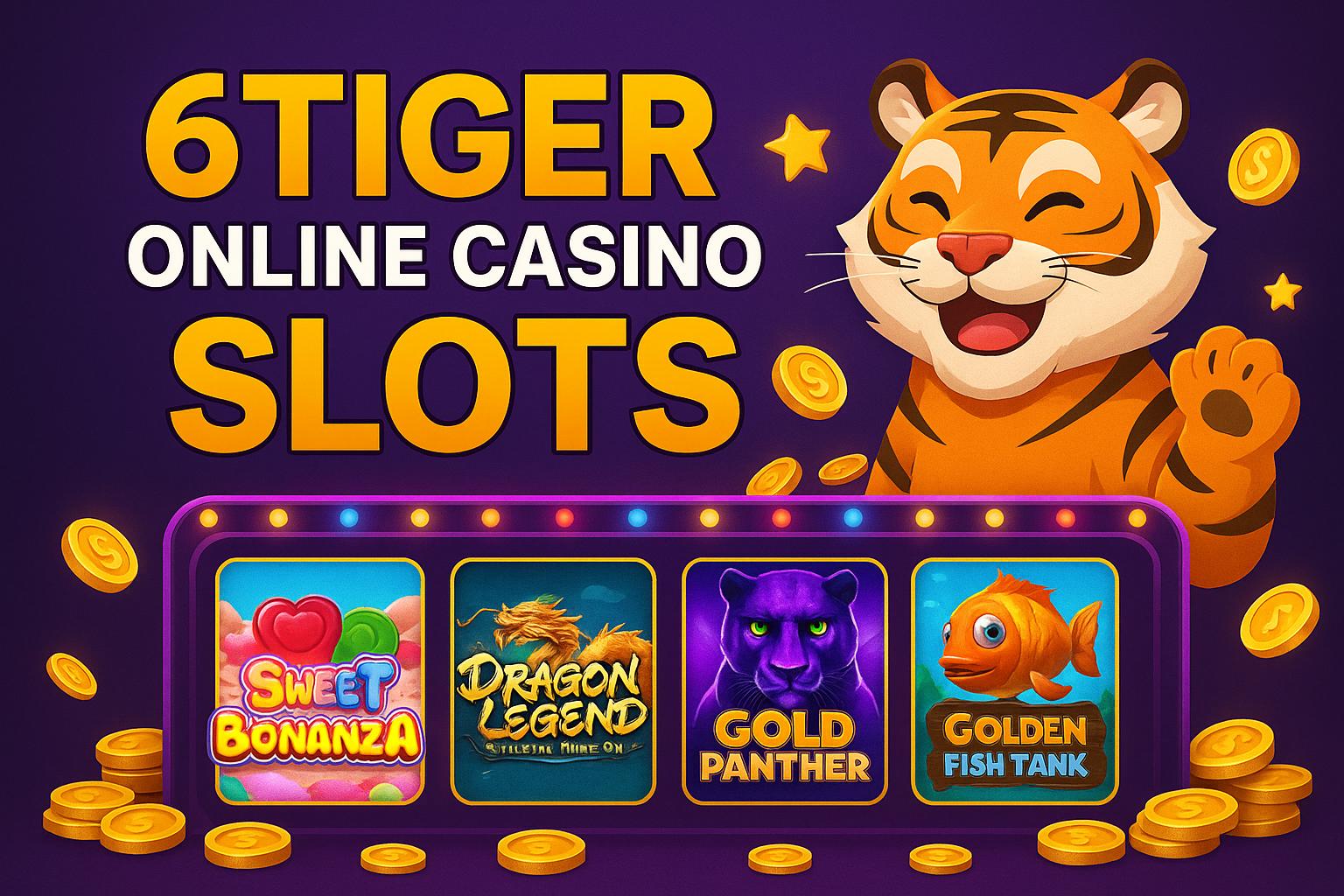 Jogos de Slot no Casino Online 6TIGER
