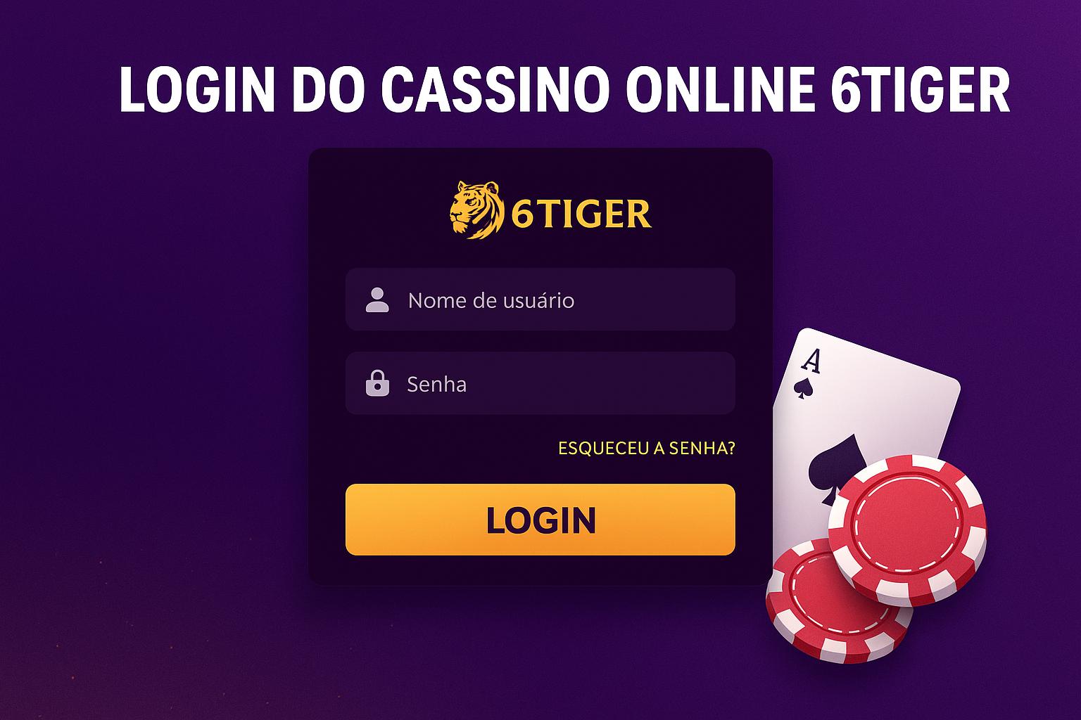 Registro na 6TIGER Garante Acesso a uma Vasta Seleção de jogo